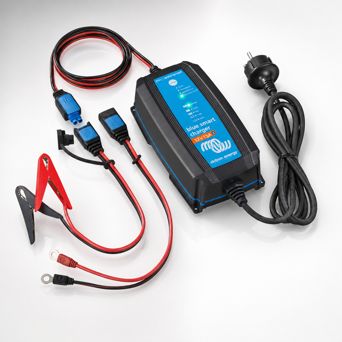 Victron Blue Smart IP65 Charger 12/15 + DC Connector