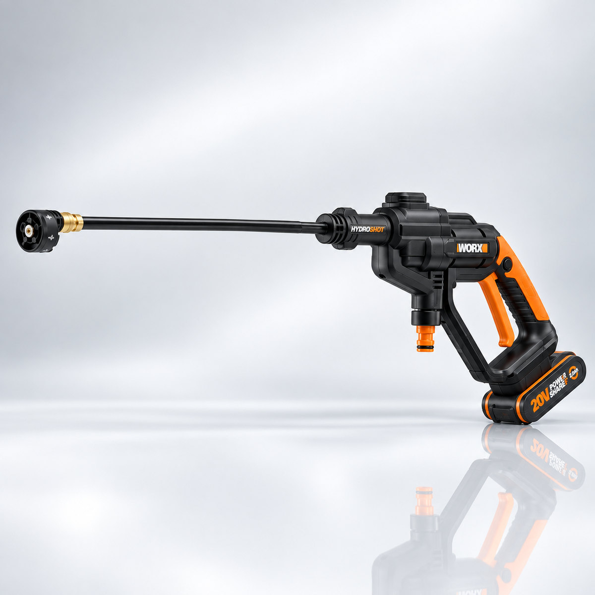 WORX HYDROSHOT Portable Pressure Cleaner Cordless 22BAR 20V