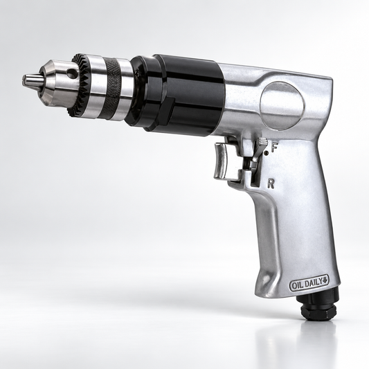 AirCraft AT0005 Pneumatic Drill 10mm (3/8") Reversible 1800rpm