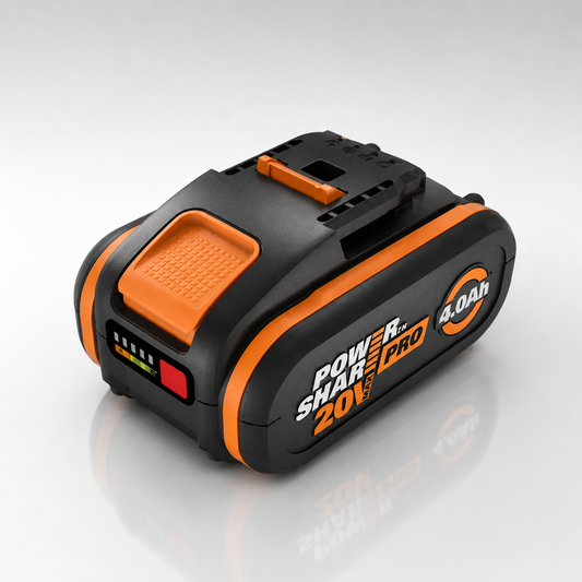 WORX POWERSHARE 20V 4.0AH PRO Lithium Ion Battery
