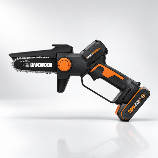 WORX NITRO One-Handed Chainsaw Brushless NITRO 12CM 20V